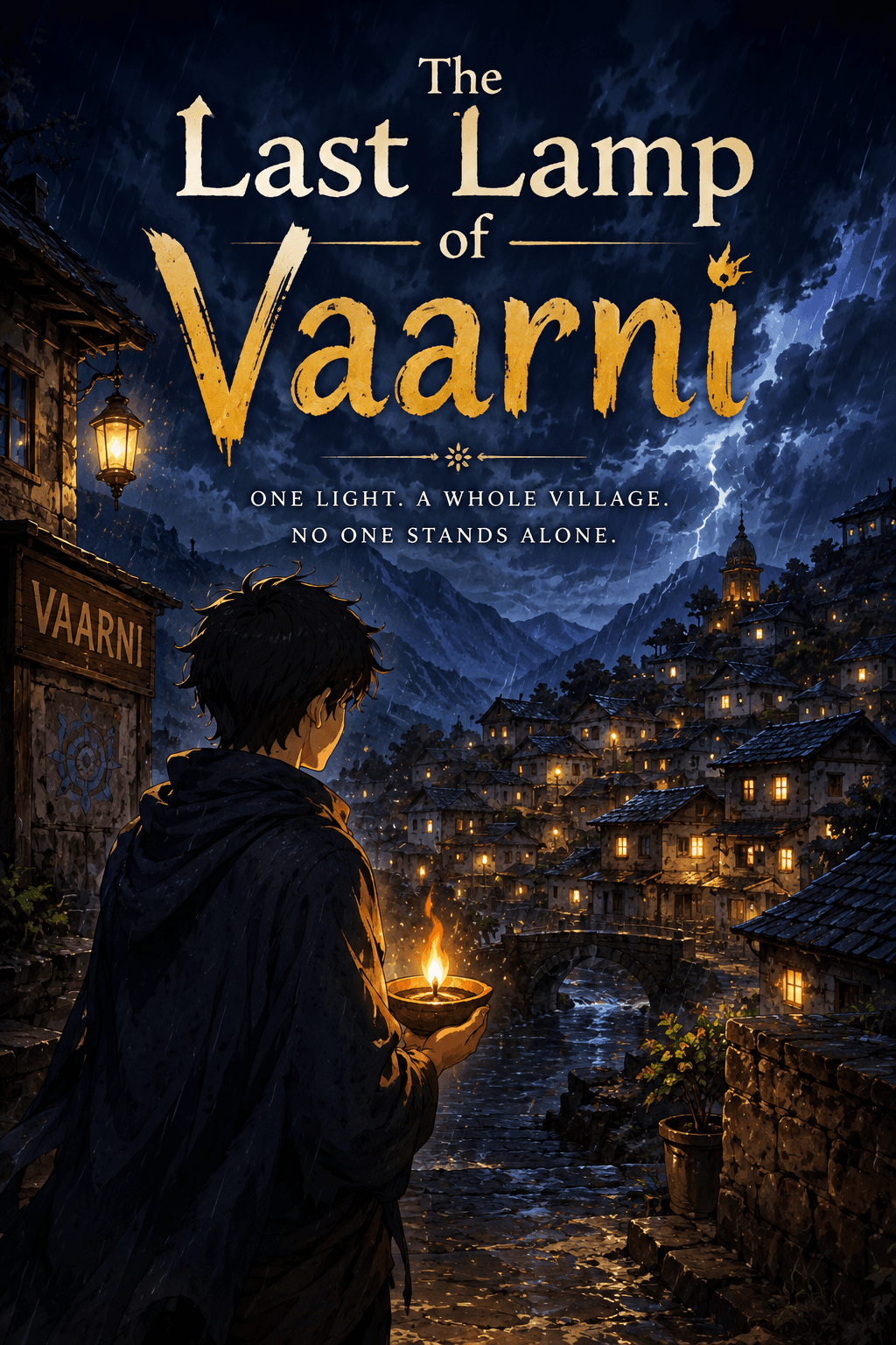 Cover artwork for The Last Lamp of Vaarni Village