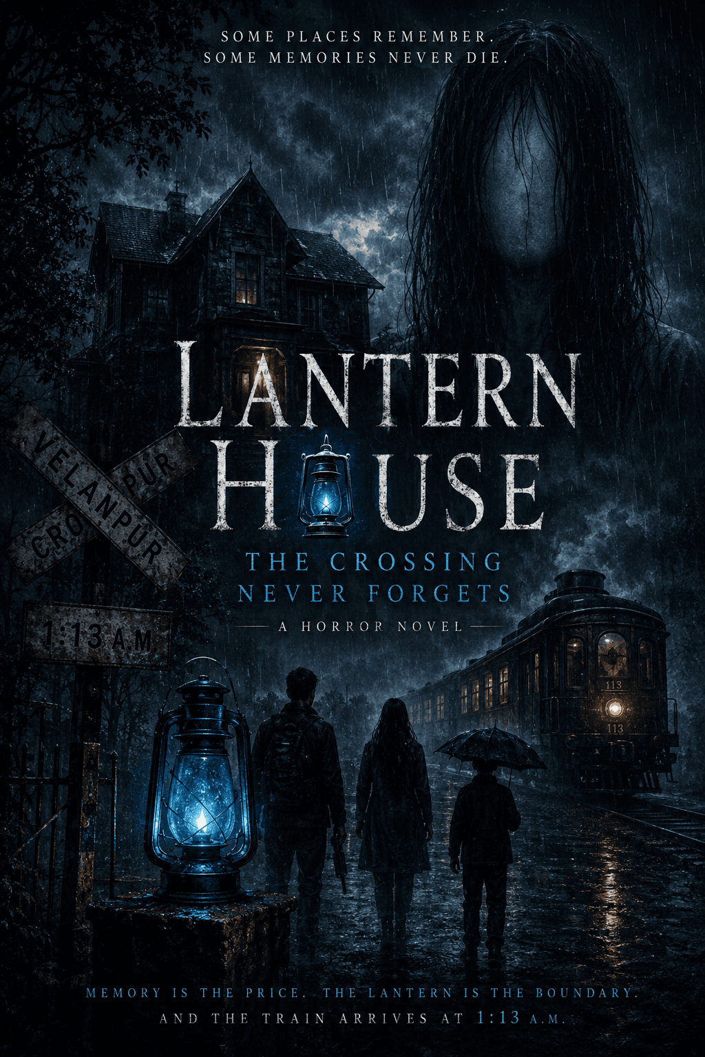 Cover artwork for The Lantern House at Velanpur Crossing